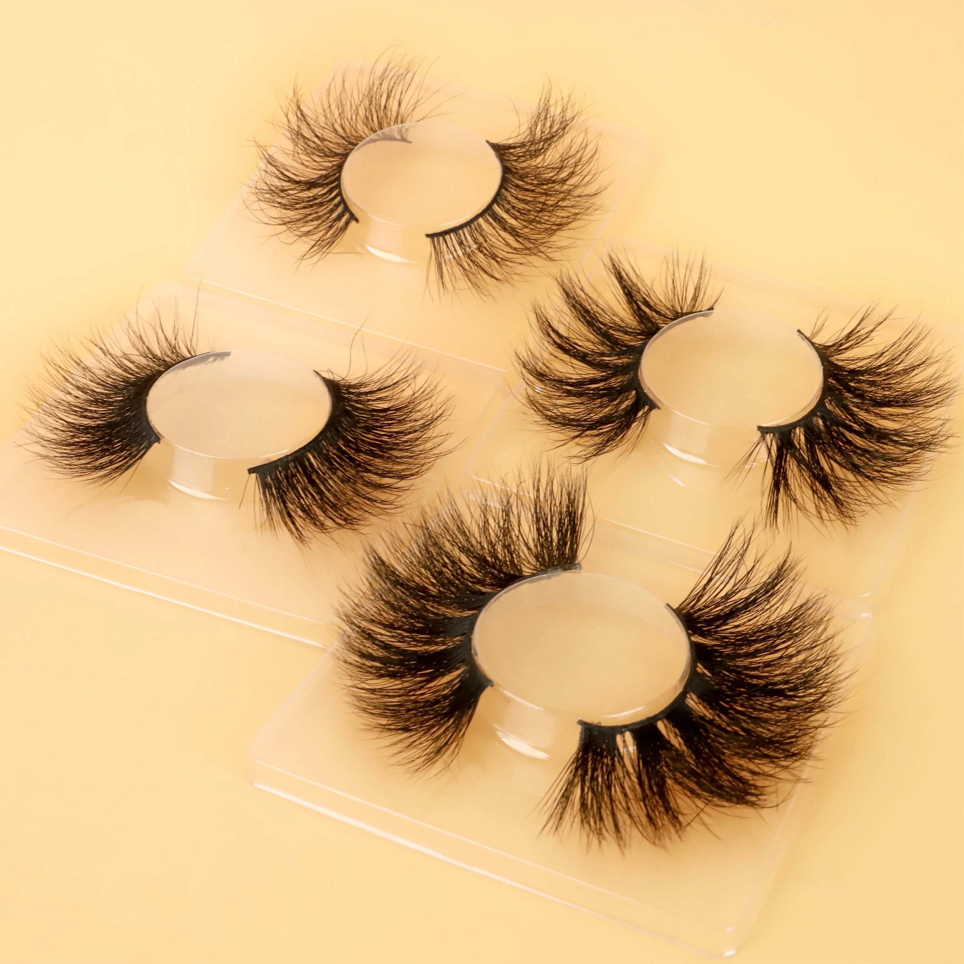 

False eyelash wholesale mink eyelash factory price 25mm 3d mink eyelashes