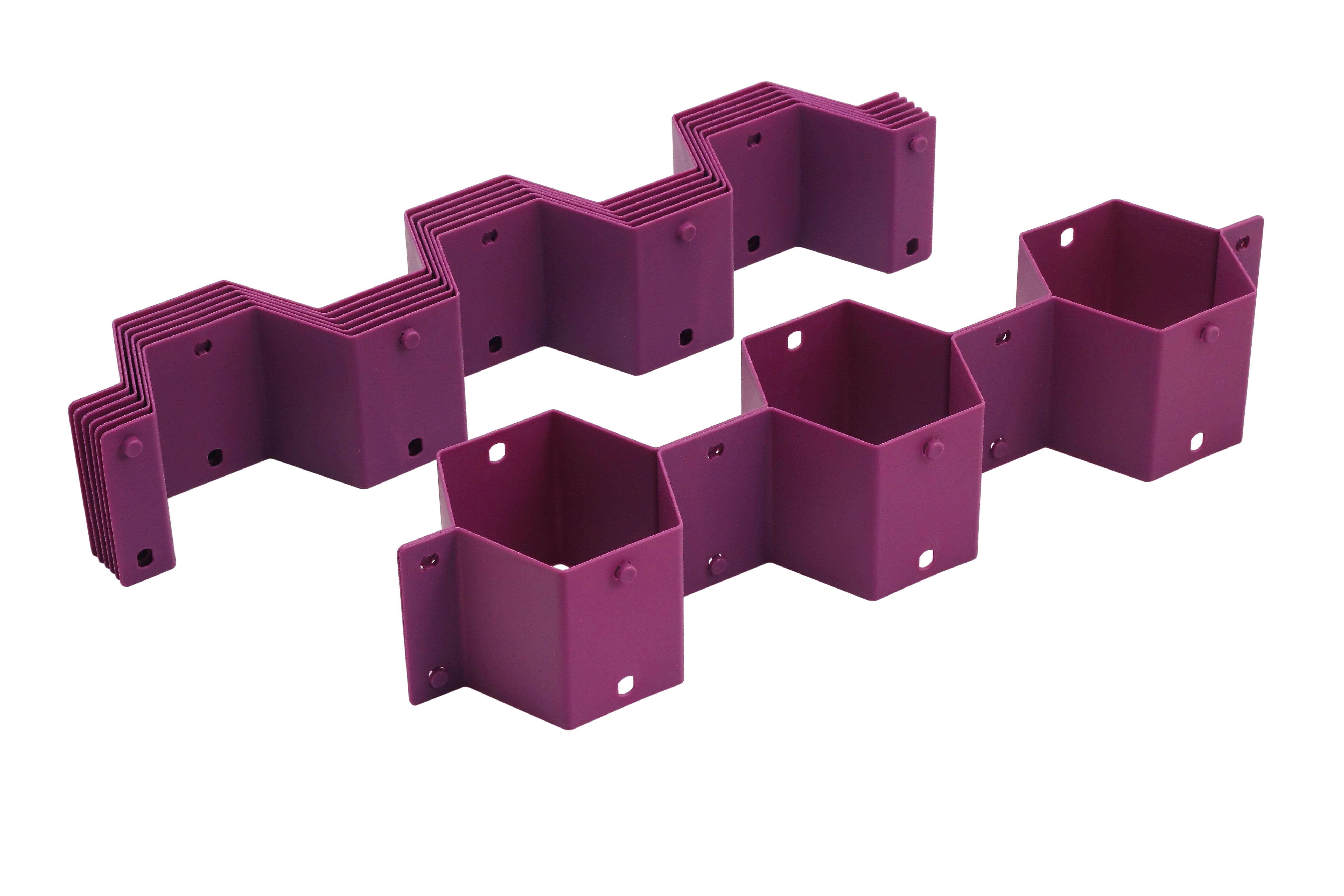 
Hot selling plastic adjustable separator organizer drawer divider 