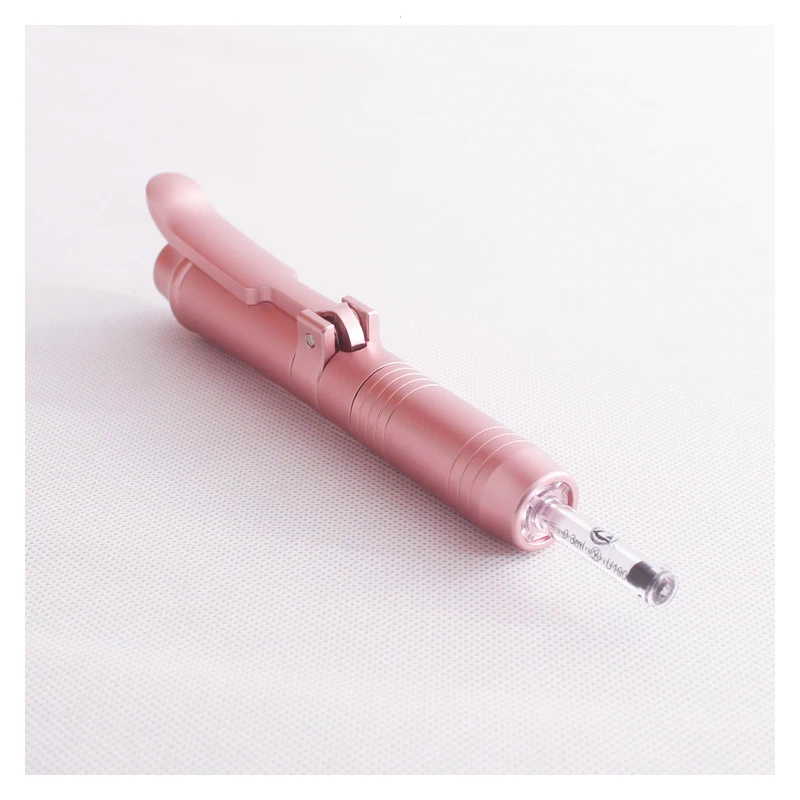 

Easy to operation acide hyaluronique long handle hyaluronic pen, Light grey/black and gold/white/red/24k gold