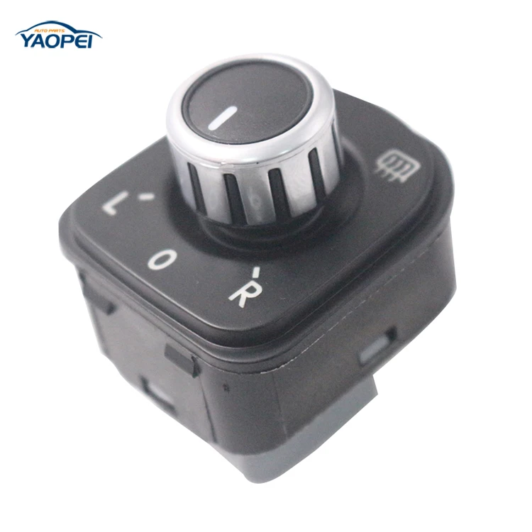 

Black Car Side Mirror Switch for V-W Golf GTI MK5 MK6 for Jett-a MK5 Rabbit 2006-2012 5ND959565A 5K0959565, As picture