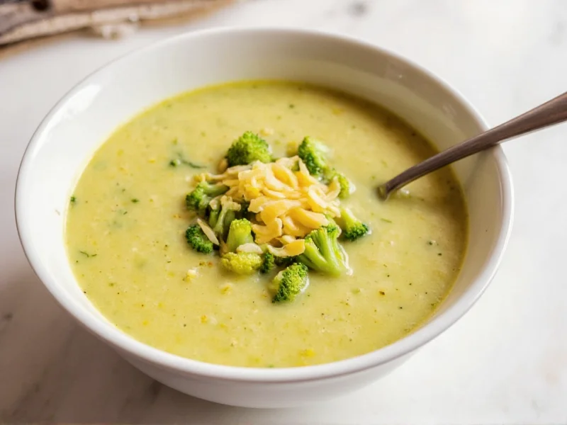 Perfect Broccoli Cheddar Soup Recipe: Creamy, Flavorful & Easy