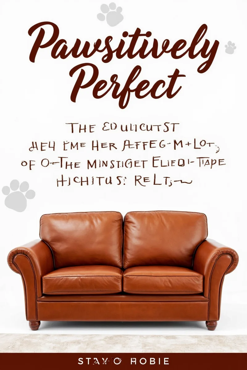 Modern dark brown leather L-shaped sectional designed with scratch-resistant surface and water-repellent coating for pet owners.