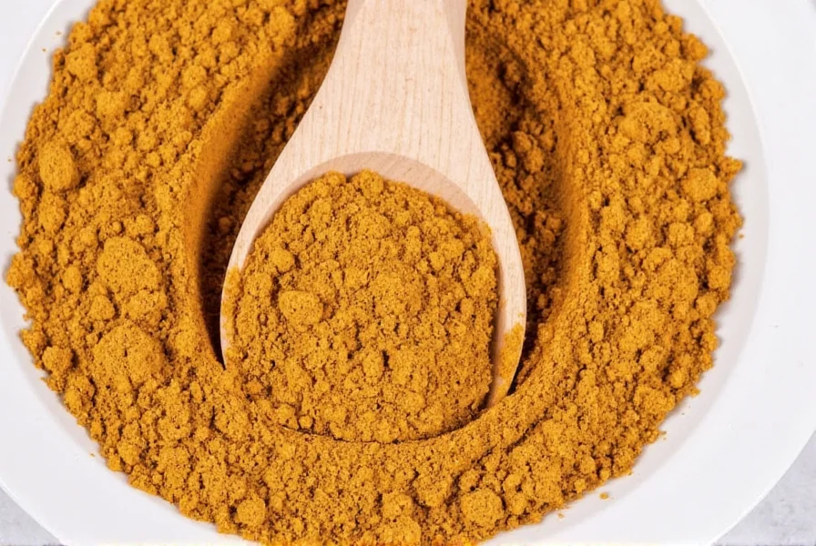 Cumin powder in a spice jar with fresh cumin seeds