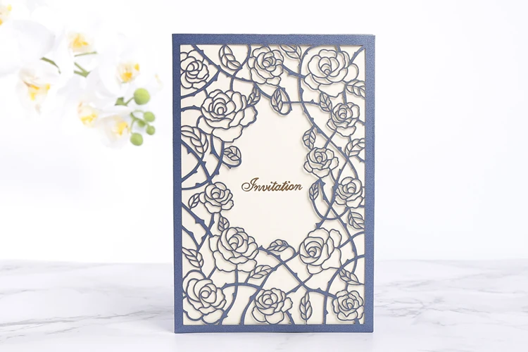 Free wedding cards design,english/bengali elegant blank wedding invitation cards with blank fashion flowers wedding cards
