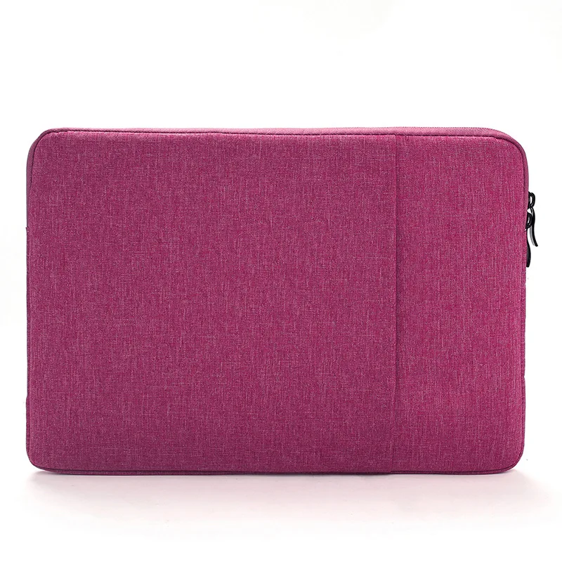

15.6 Inch Laptop Bag Notebook Unisex simple Computer Bag tablet Lightweight canvas space cotton sleeve bag 11.6 13.3 inch, Grey, dark grey, blue, rose red, black, light red