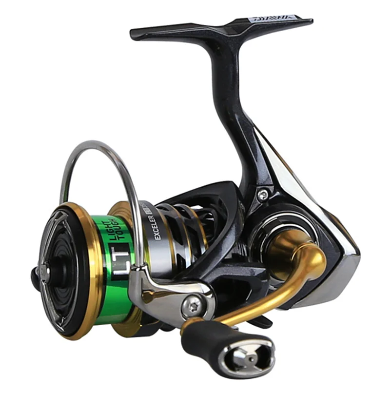 

DAIWA EXCELER LT 1000D 2000D 2500 3000C 4000C 5000DC 6000D Spinning Fishing Reel Low Gear Metail Spool Tackle