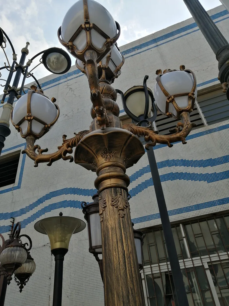 Outdoor Decorative Antique Precision Cast Aluminum LED Patchway Street Garden Light