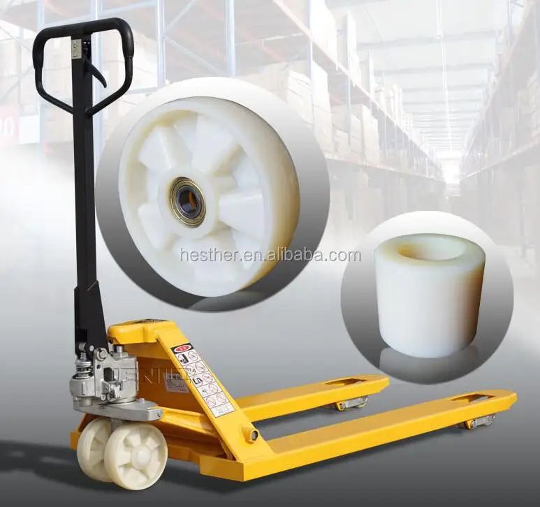80x60 Handle Pallet Truck Load Wheels Manual Forklift Pallet Jack