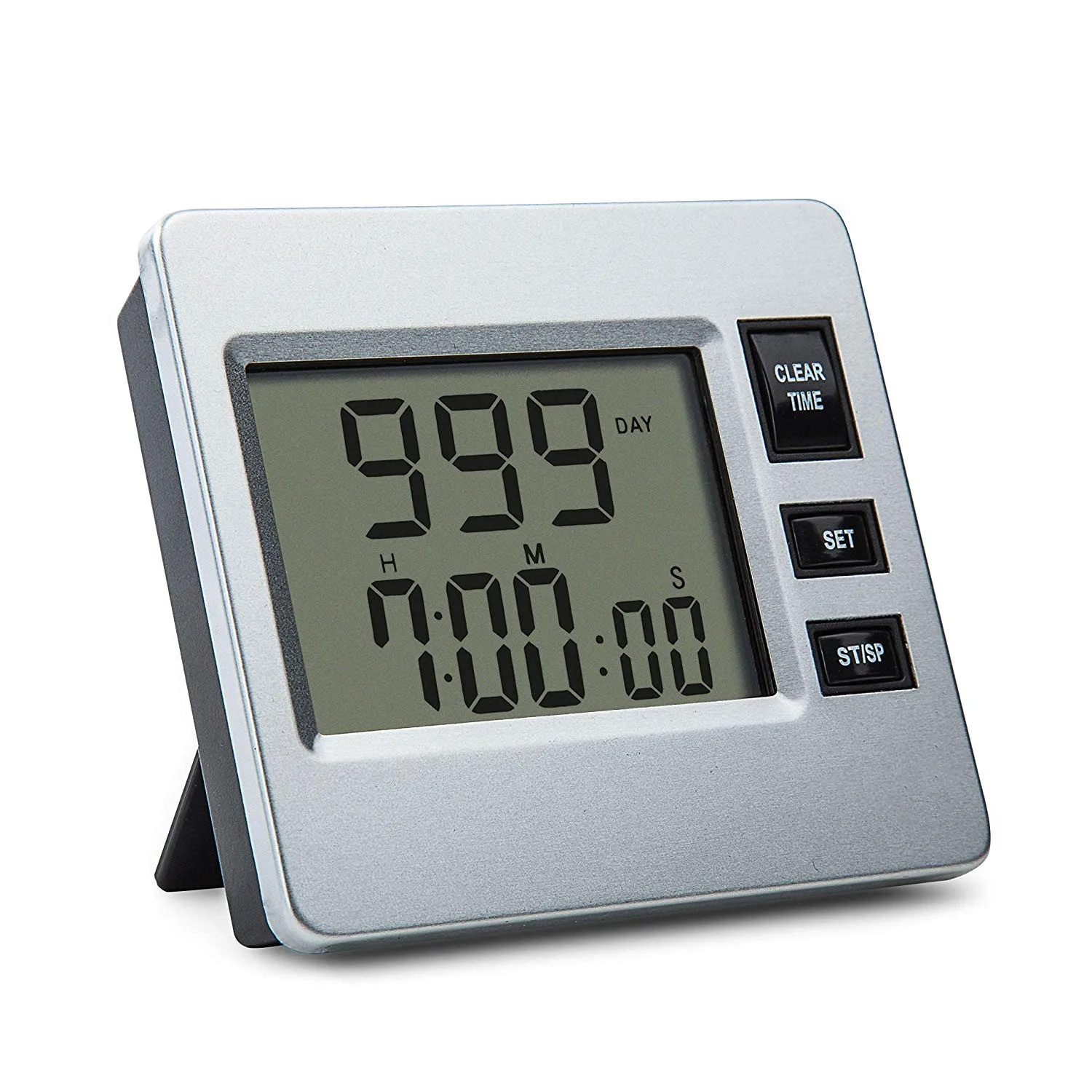 100 Minutes Digital Kitchen Countdown Timer with Vibration and LED Lighting Loud Alarm Function