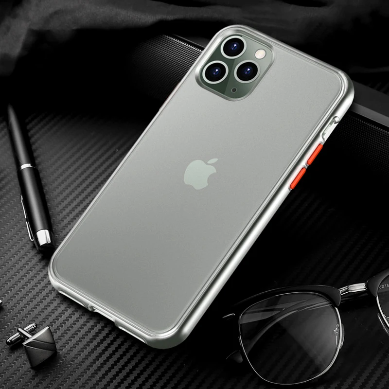 

Shock Proof For Iphone 11 Case With Bumper Hard Cover Shockproof Back Defender Phone 360 Pc And Tpu Fundas Para Matte