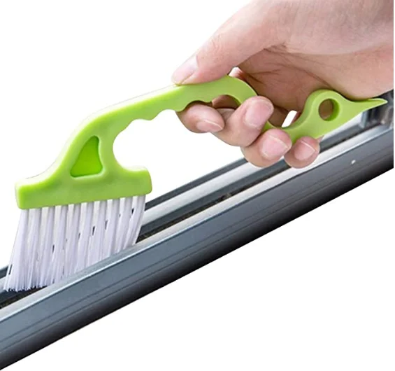 

Cleaning window brushing tool Sliding Door Track Cleaning Tool Hand-held Groove Gap Cleaning Brush, Customized color