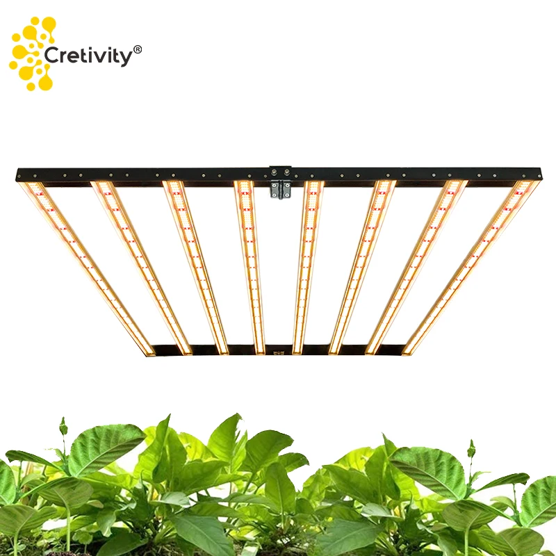 

US STOCK Full Spectrum LED Grow Light Foldable Dimmable 640W Plant Grow Light for Indoor Plants