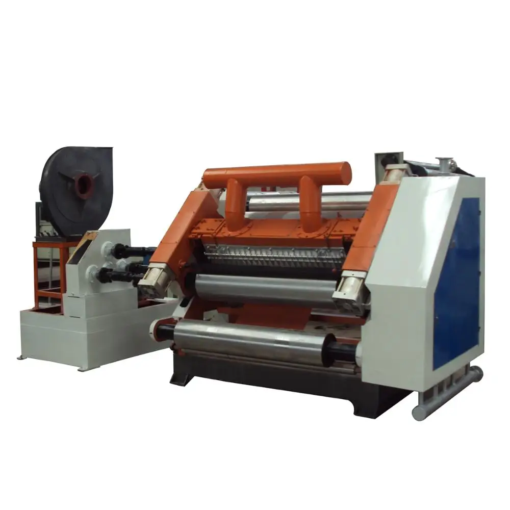 
Cardboard making industry popular 320s/360s fingerless type single facer corrugator machine /Corrugated cardboard paper making 