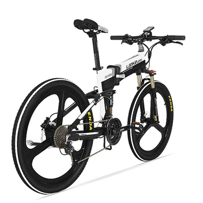 

26" Folding Hidden Battery Bicycle Lithium 48V 400W With Eletric-E Smart Mountain Foldable Anti-Slip 26 inch Bikes Electric Bike