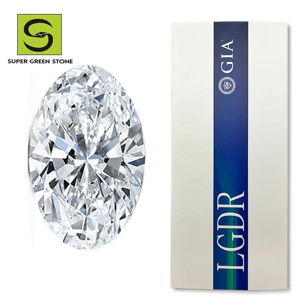 

SuperGS SGSD012 Price Per Carat 1ct 2ct Round Brilliant Cut Cvd Rough Emerald Shape Loose Synthetic Lab Grown Diamond