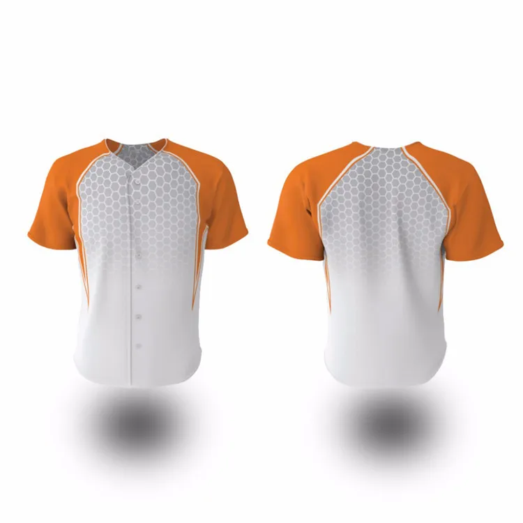 

wholesale plain sublimation baseball jersey t shirts, Customized color