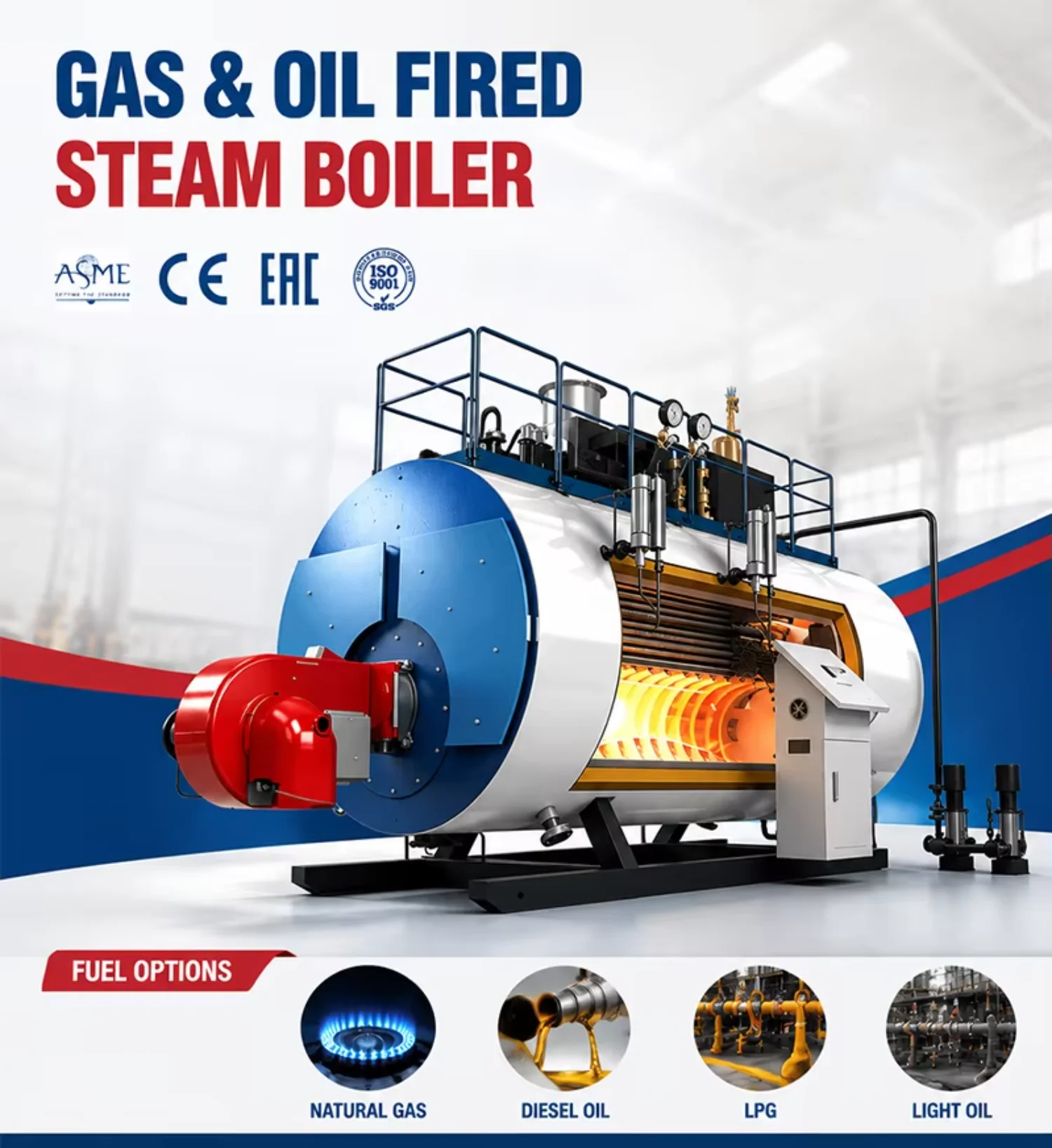 Steam Boiler, 1Ton, 1.5Ton, 2Ton, 3Ton - detail 4