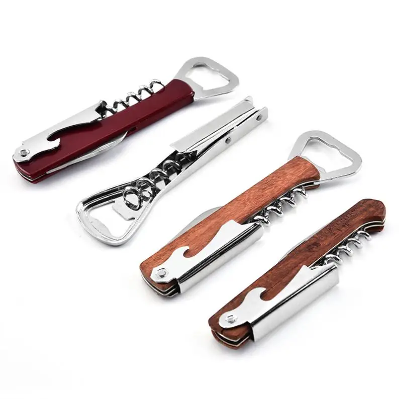

Newest Design Wholesale_Wine_Accessories wooden bottle opener