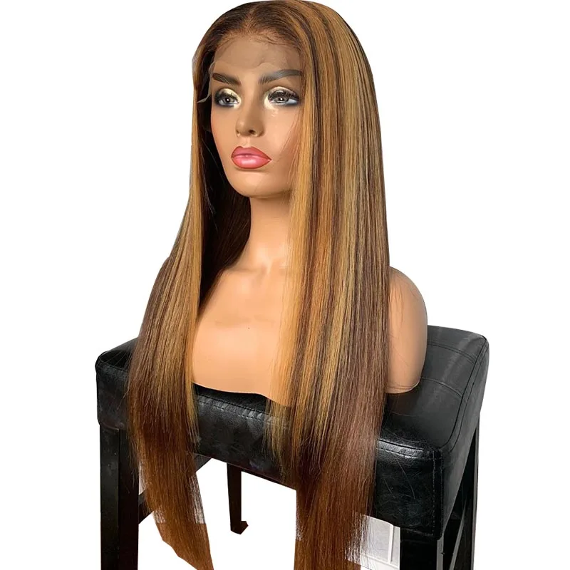 

Hot Selling Wholesale 100% Human Hair 13*4*1T-shaped split headge 8-30 inch Closure Wig Vendors Virgin Brazilian Hair