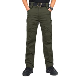 Garment Manufacturers Men Hiking Cargo Pants,65 Polyester 35 Cotton Ripstop Combat Trousers,Workwear Tactical Pants