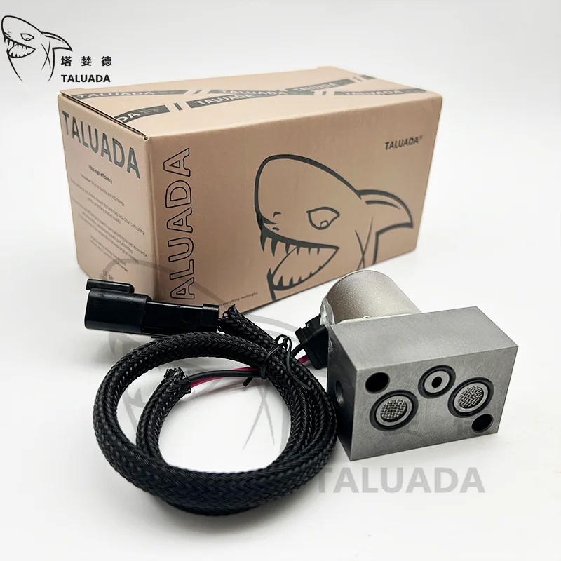 TALUADA Excavator Parts for  Komatsu PC200-8 PC200-7 Hydraulic Pump Solenoid Valve PC200-7 Main Pump Solenoid Valve