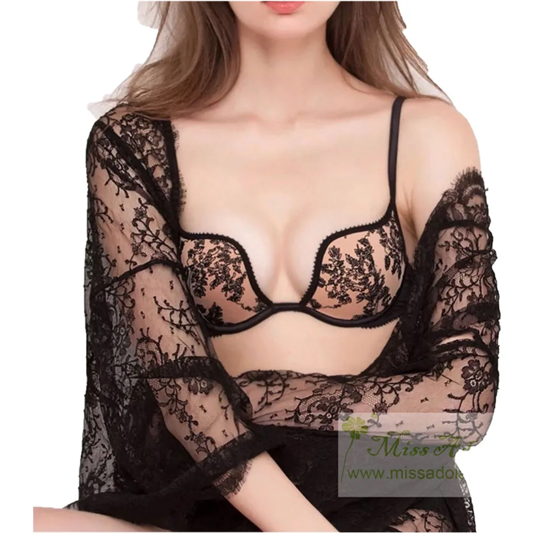 

Guangdong Fashion Sexy Women Night Bras Comfortable Mature Lace Bras