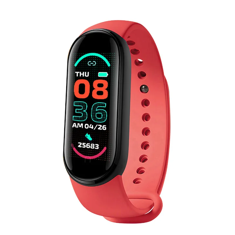 

2022 New Product Factory Price M6 M5 M4 M3 Sport Activity Tracker Blood Pressure Hear Rate Bracelet Smart Band