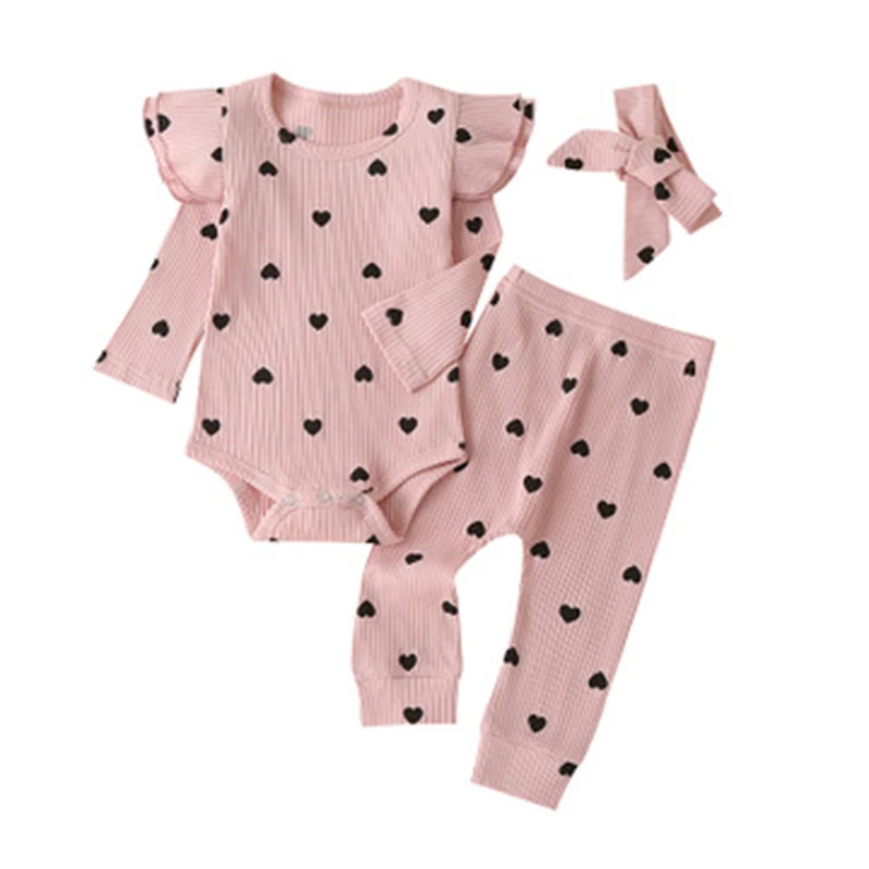

Wholesale Toddler baby two piece rompers newborn baby bodysuit baby girl bodysuit Toddler Girl Used Clothes, Picture