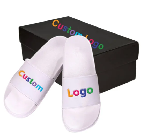 

OEM Custom Black Slides Footwear Sandal PVC,Custom Logo Slippers Men Plain Blank Slide Sandal,Slippers Custom Logo Slide Sandal, Black/white/blue/green/pink/yellow/red