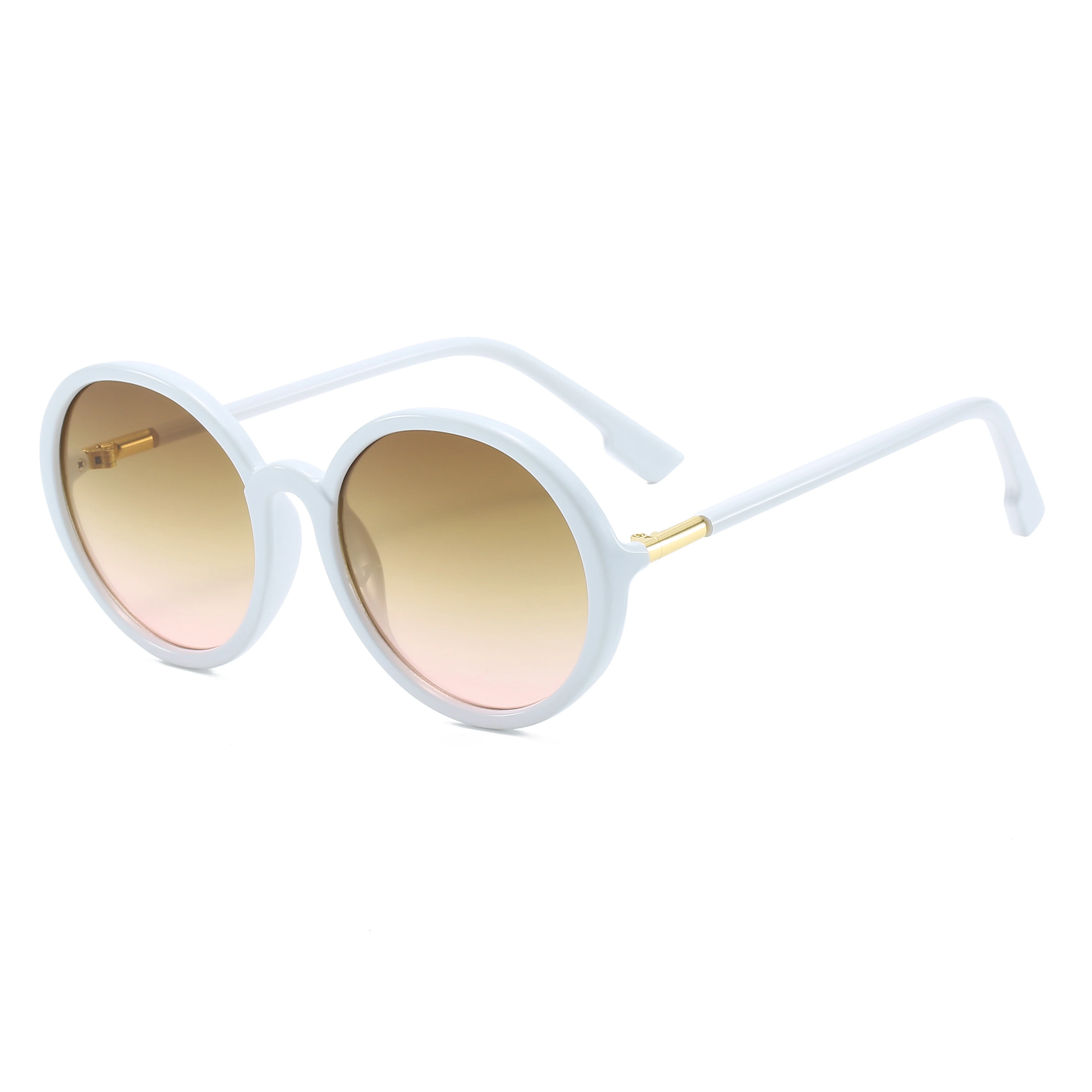 

Benci 2021 New Arrivals Sunglasses Women Retro Custom Logo Sun Glasses Atmosphere Men Metal UV 400 Round Shades