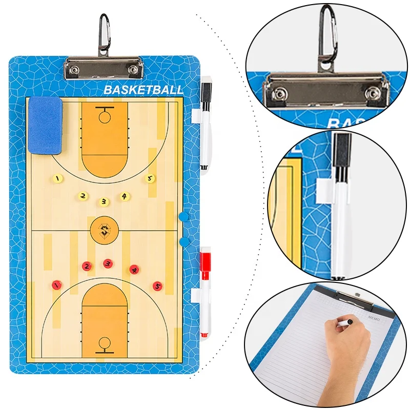 

Basketball Soccer Tactical Board Portable Training Assistant Football Baseball Volleyball Soccer Tactic Board Teaching Board