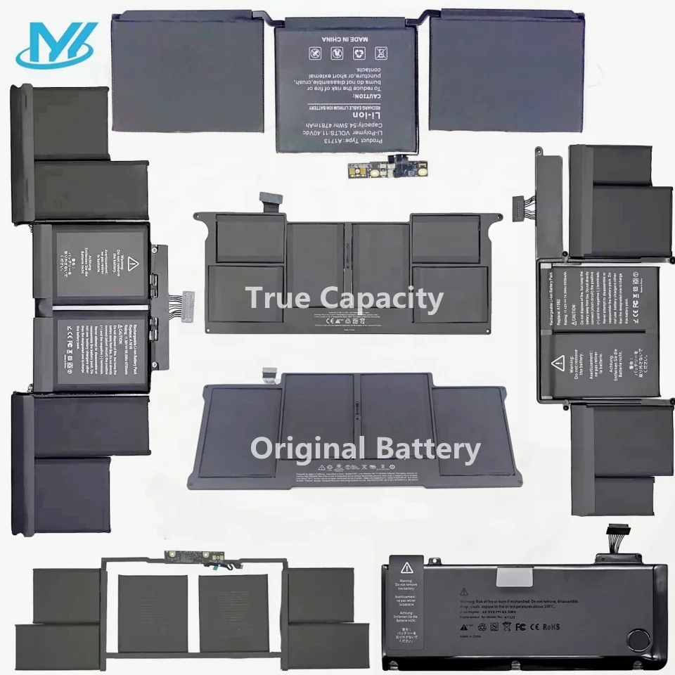 

Laptop Replacement Battery A1466 A1286 A1382 A1618 A1494 A1582 A1321 A1398 A1297 A1417 A1713 A1322 Battery For Macbook Pro Air