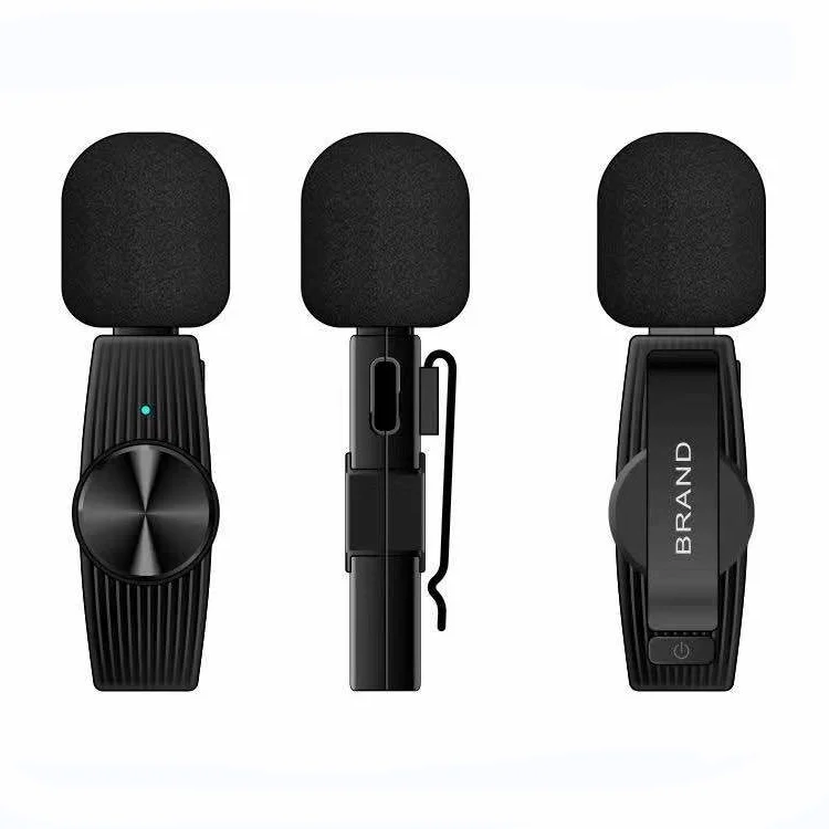 

Wireless Lavalier Microphone for IPhone Type-C,Plug-Play Wireless Mic for Recording,Noise Reduction Auto-Sync