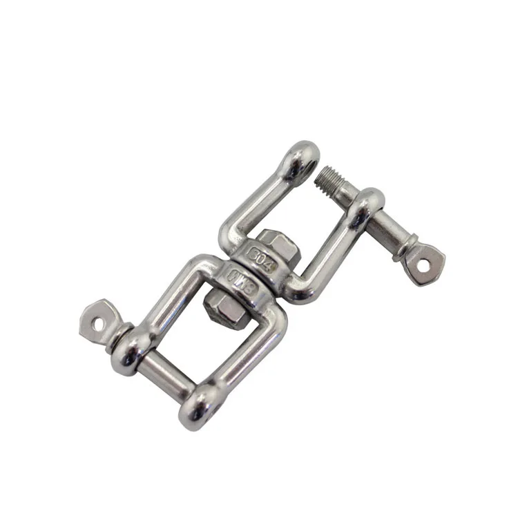 
Stainless Steel Lifting Swivel with Jaw to Jaw M4-M16 
