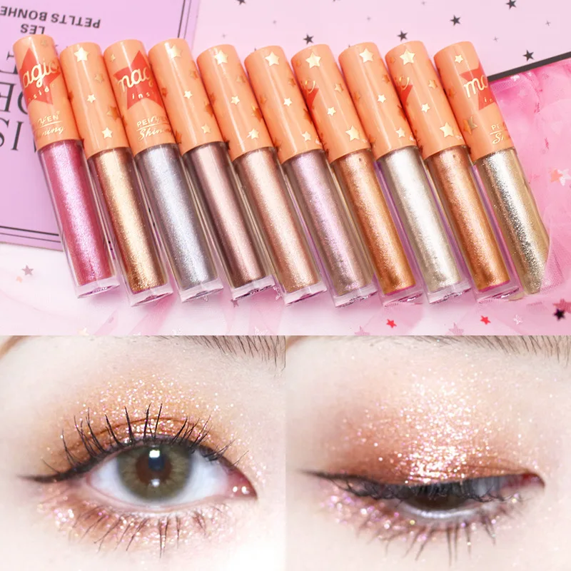 

Fashion Cosmetic chrome multichrome liquid glitter eyeshadow