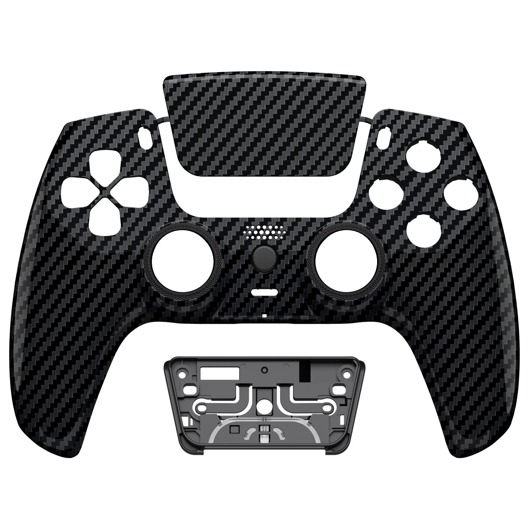 

eXtremeRate Luna Redesigned Custom Front Shell Replacement Faceplate For PS5 Controller Cover Case