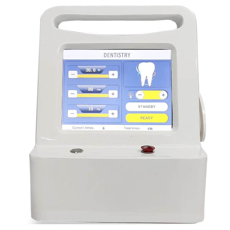 

Best Selling Diode Oral Soft Tissue Surgery 980 nm Dental Laser Periodontal Scaling Instruments Dentistry Dental Diode Laser, White