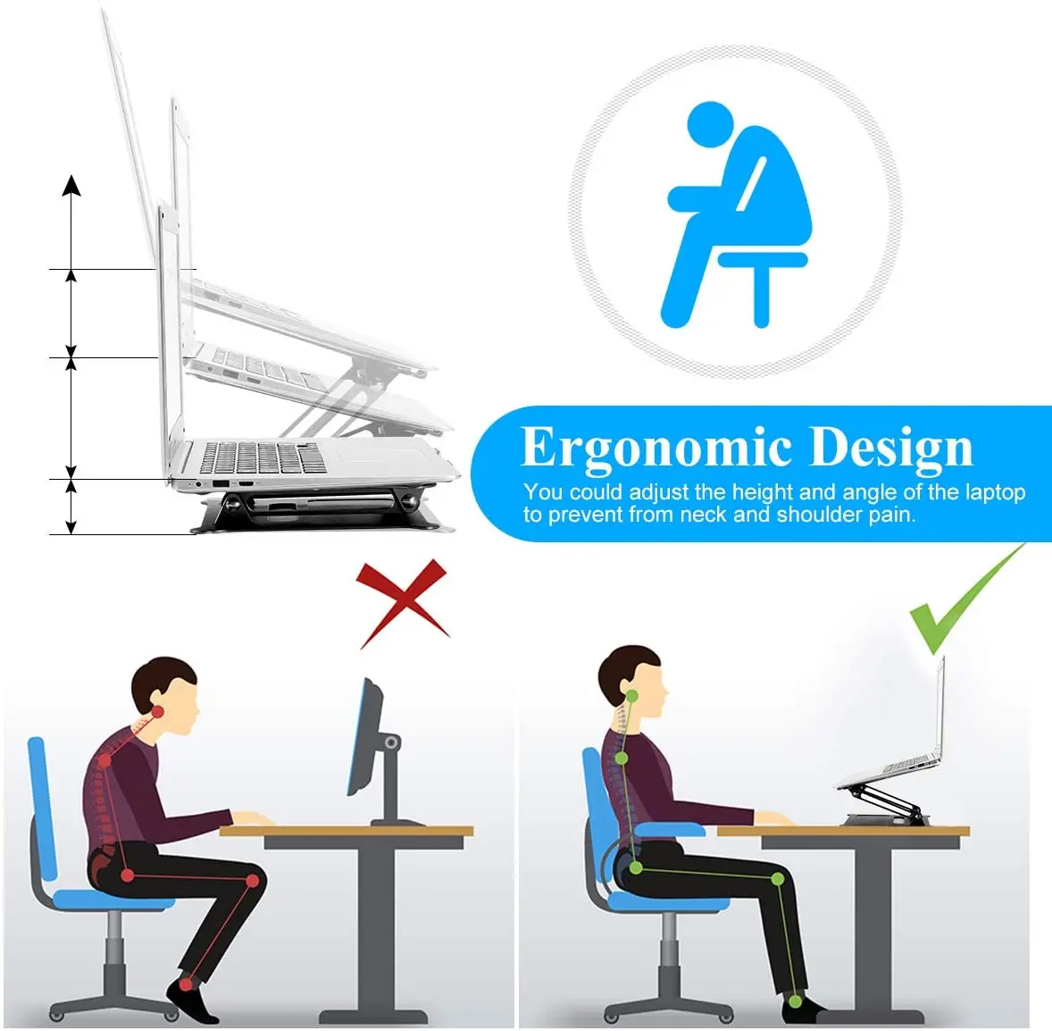 laptop stand adjustable