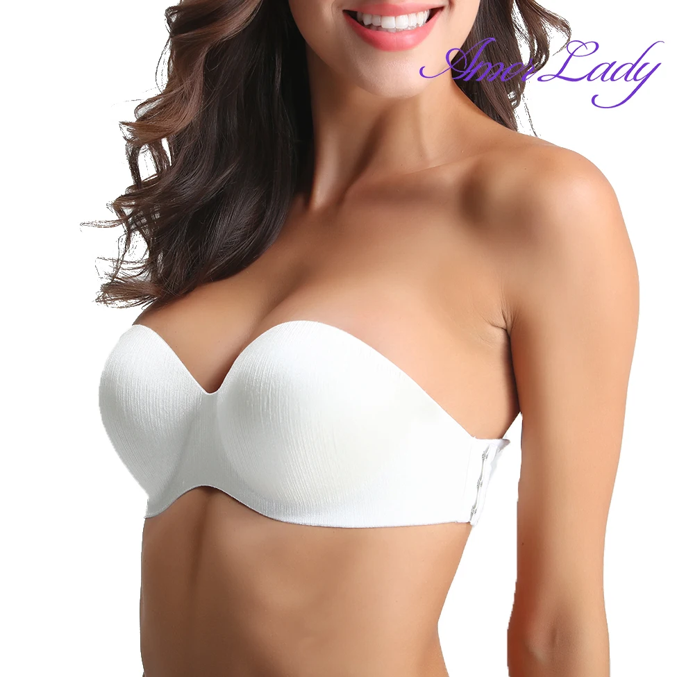 Latest bra Invisible bra seamless strapless Bra cup underwear