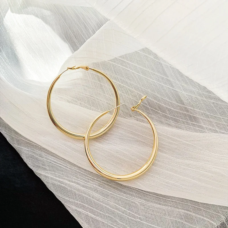 

4.3cm 2020 fashion 18k gold plated earring