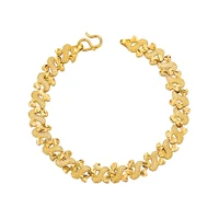 

B-2 Xuping new design dubai gold color plated hot sale women bracelet copper material fashion bracelet