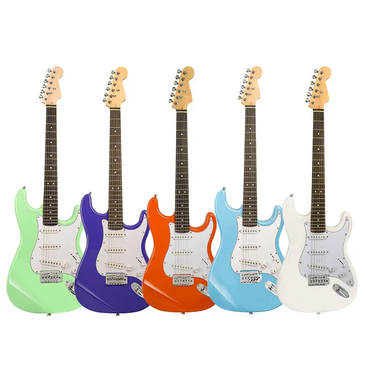 

Bulk Electric Guitar Sell Wholesale Acoustic Electric Guitar, Blue, red, sunburst, black, grey, bls, green, vts, orange, white