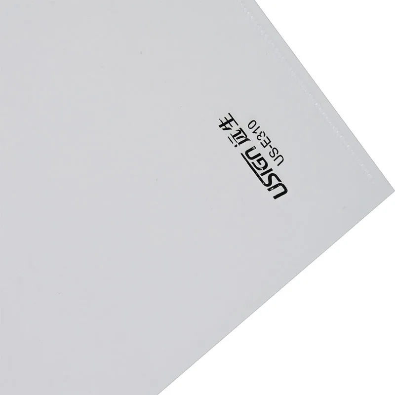 
US-E310 Plastic Clear Document Folder Project Pocket L shape File Folder 