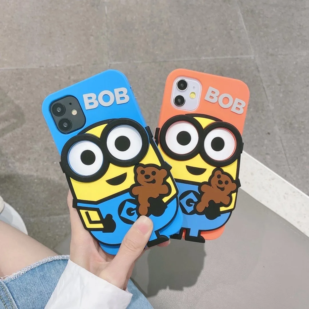 

Newest Cartoon Character Silicone Phone Case for iphone 12promax xs max xr