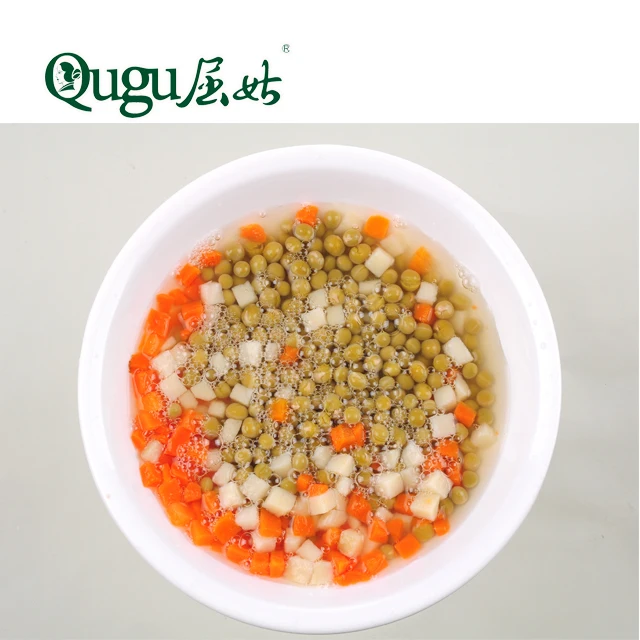 
canned mix vegetables and sweet corn with nutrition 