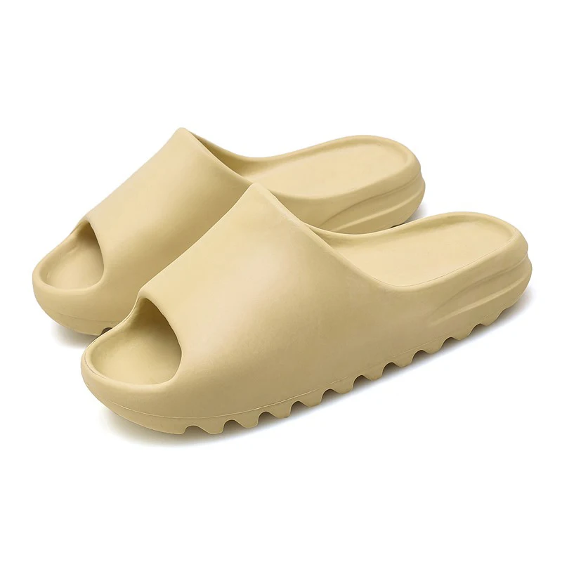 

2021 Original High Quality Newly Design Footwear Slippers Customized LOGO Yeezy Fur Slides Footwear Men Slides Women Furry Slid, White, yellow, green, black(35-45)