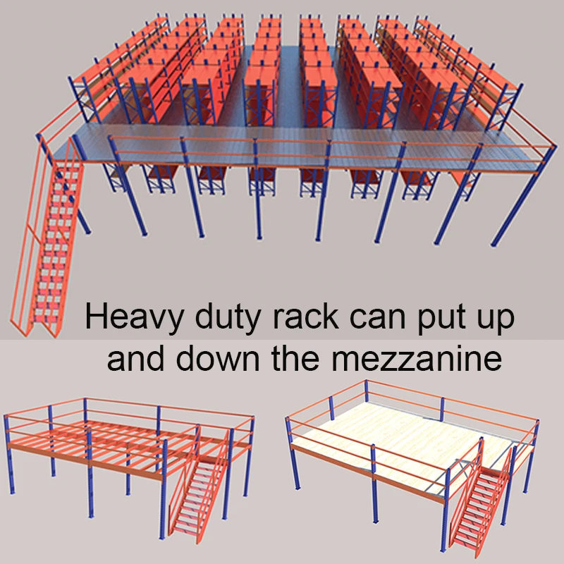 heavy duty warehouse metal rack storage shelf roller racking systems for mezzanine rack shelf shelves