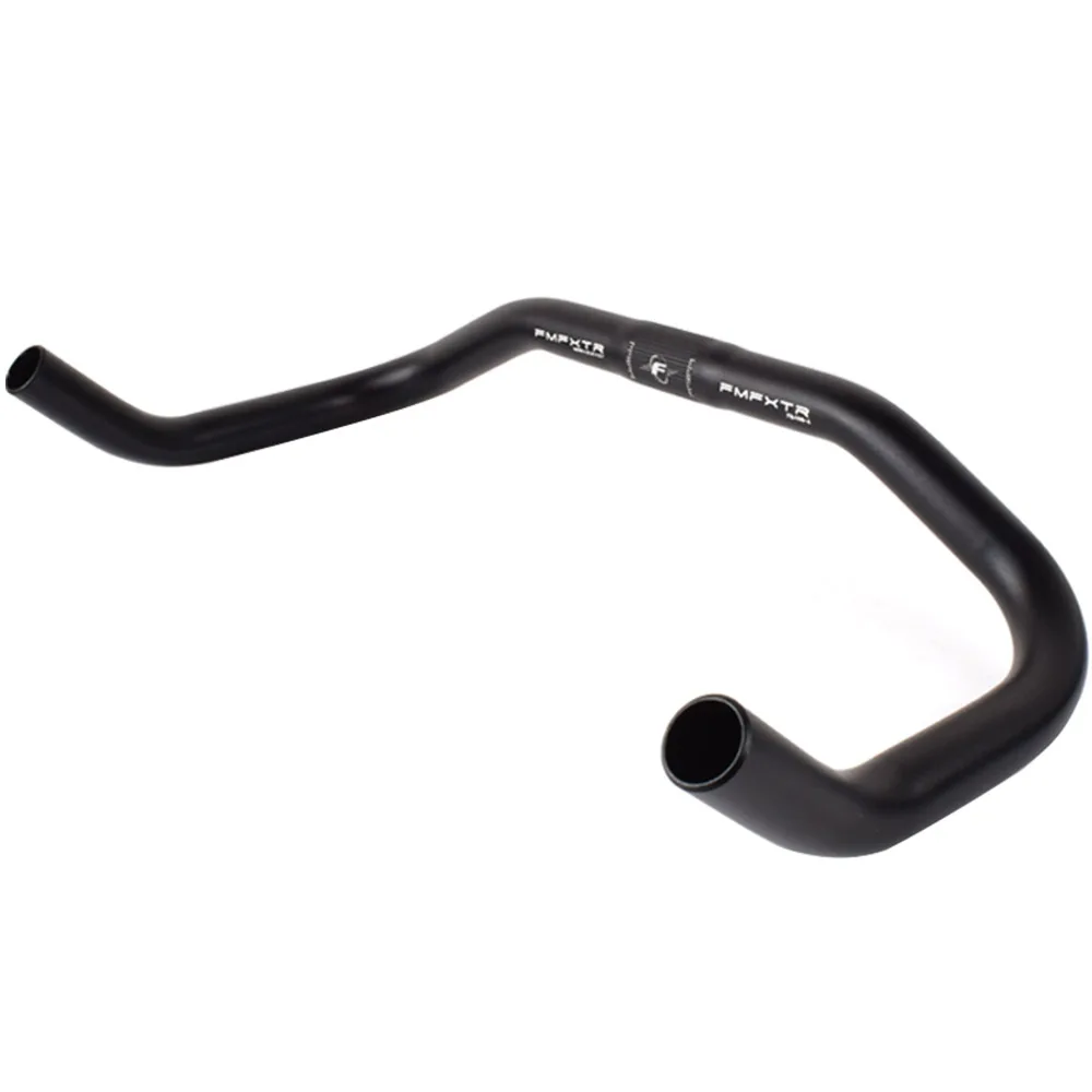 

FMFXTR Good Quality 25.4*390mm 6061Aluminum Alloy MTB Road Bike Handlebar Durable Bullhorn Handle Bar Bicycle Handlebar, Black