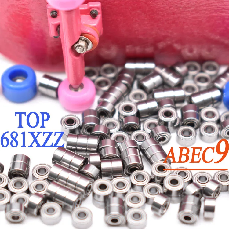 

681XZZ ABEC 7 micro ball bearings toys Fingerboard trucks wheel urethane 2mm ABEC-7 1.5x4x2 mm fingerboard bearing 681XZZ
