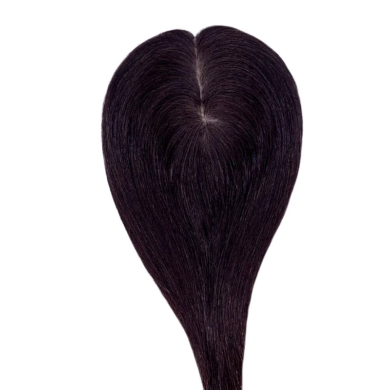 

M01 raw virgin bundle vendors human Hair Injection Silk Toupee For Women, #1/#1b/#2